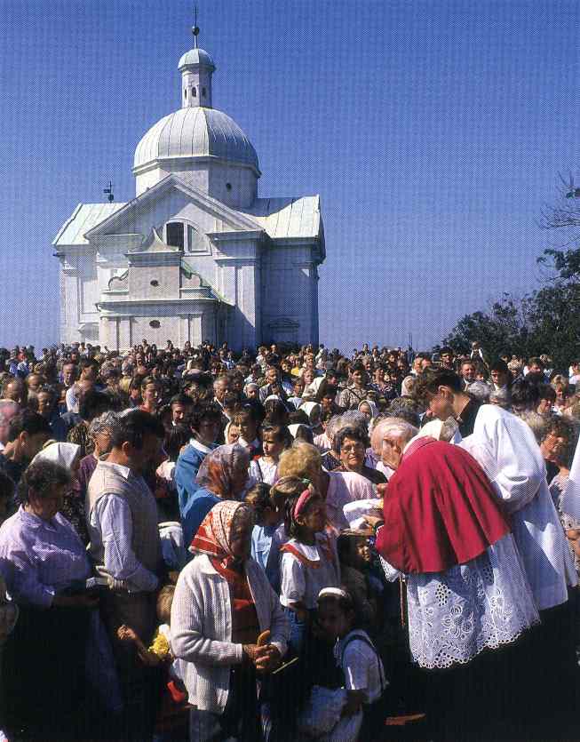 Svatý Kopeček, mše